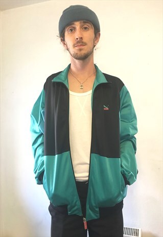 PUMA PUMA VINTAGE 90S ZIP UP TRACK SUIT TOP