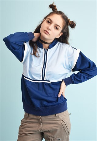 70'S RETRO ATHLEISURE SPORTS SWEATSHIRT JUMPER