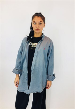 RALPH LAUREN THICK DENIM SHIRT