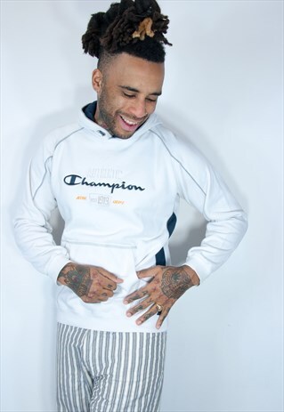 CHAMPION EMBROIDED SWEATSHIRT HOODIE