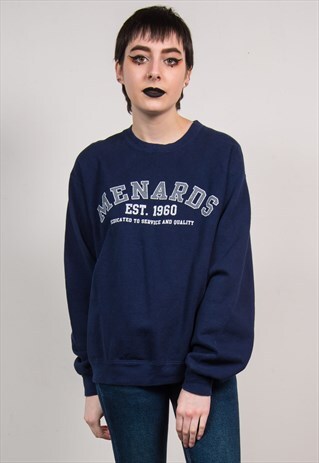 VINTAGE 90'S USA PRINT SWEATSHIRT