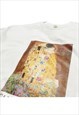 GUSTAV KLIMT THE KISS T-SHIRT WITH AESTHETIC TITLE