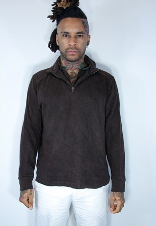CALVIN KLEIN 1/4 ZIP SWEATSHIRT