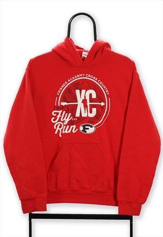 VINTAGE RED KC HOODIE