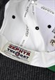 OFFICIAL NHL PITTSBURGH PENGUINS WHITE SPELLOUT CAP BY ZEPHY