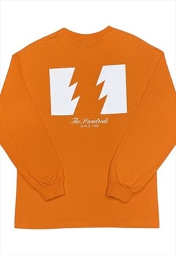 The Hundreds Orange Longsleeve T-Shirt M
