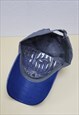 BLUE NEW YORK ADJUSTABLE BASEBALL CAP