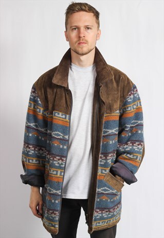VINTAGE AZTEC FESTIVAL JACKET
