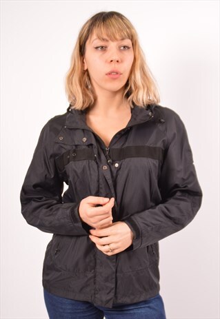 VINTAGE HELLY HANSEN OVERJACKET BLACK