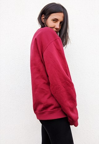 VINTAGE OVERSIZED PLAIN SWEATSHIRT