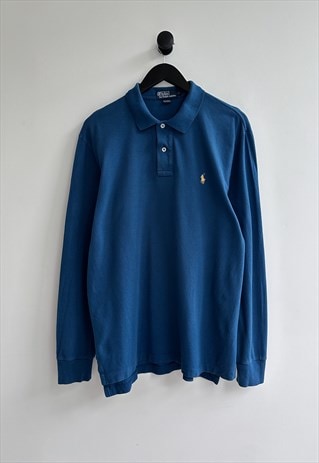 VINTAGE RALPH LAUREN LONGSLEEVE POLO SHIRT