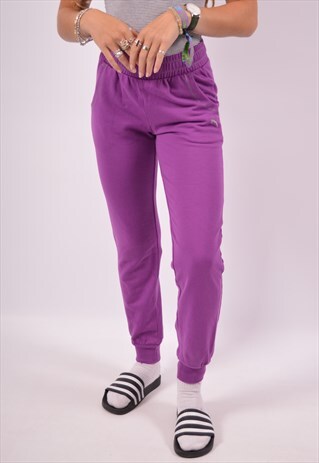 VINTAGE PUMA TRACKSUIT TROUSERS PURPLE