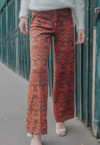 BAROQUE FLARE PANTS