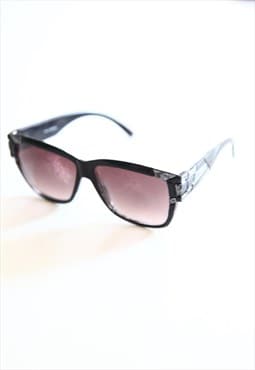 Vintage Black Frame, Gradient Dark lenses