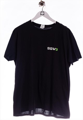 VINTAGE GILDAN T-SHIRT SNIPER: GHOST WARRIOR 3 PRINT SCHWAR