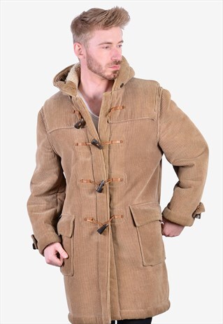 GLOVERALL CORDUROY DUFFLE COAT