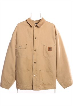 Vintage 90's Carhartt Workwear Jacket Button Up Heavyweight