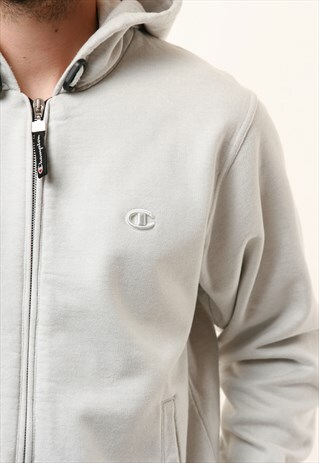 90S VINTAGE CHAMPION OLDSCHOOL COTTON HOODIE JACKET 15028