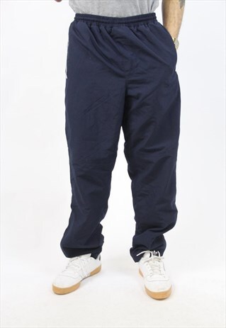 VINTAGE LOTTO NAVY TRACKSUIT BOTTOMS