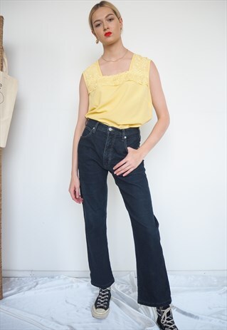 VINTAGE BLUE ARMANI HIGH WAIST JEANS