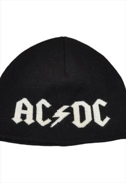 Vintage ACDC Beanie Hat Black