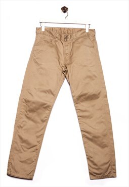 Vintage Carhartt Cloth Trousers Skill Pant Look Brown