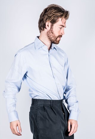 VINTAGE TOMMY HILFIGER SHIRT IN BLUE