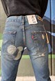 VINTAGE LEVI'S Y2K LOW RAISE DENIM JEANS FLARED