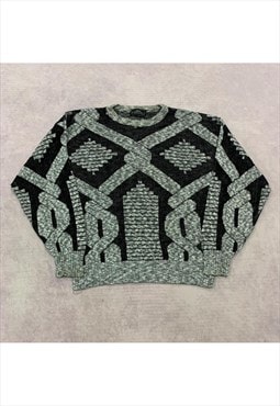 Vintage Knitted Jumper Men's XL