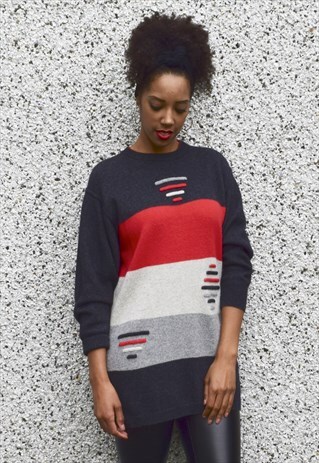 VINTAGE 90'S WOOL WINTER JUMPER