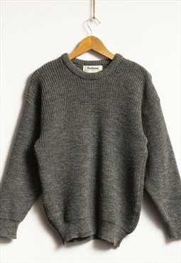 Barbour Woolmark Wool Relaxed Knitted Unisex Sweater 19263