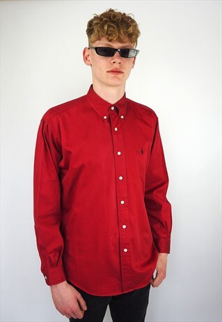 90'S RALPH LAUREN COTTON SHIRT