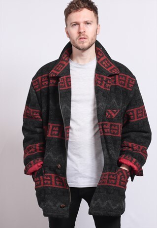 VINTAGE AZTEC INCA JACKET