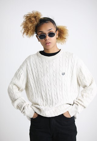 CHAPS VINTAGE KNITTED JUMPER