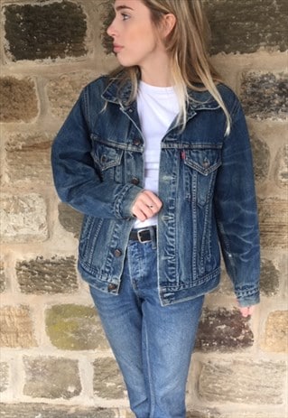 VINTAGE 90S LEVI'S MEN'S DENIM JACKET S