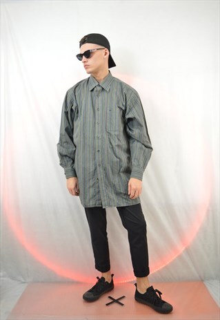 STRIPED OVERSIZE VINTAGE SHIRT