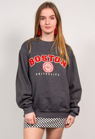 CHAMPION BOSTON UNIVERSITY SWEATSHIRT