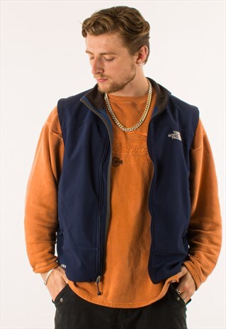 VINTAGE BLUE THE NORTH FACE SOFTSHELL JACKET
