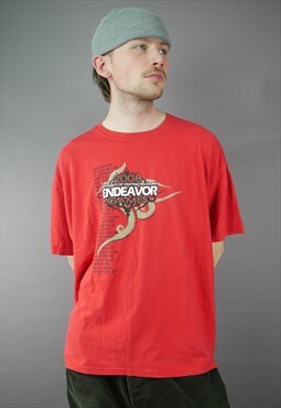 Vintage 2008 Endeavour Games T-Shirt in Red