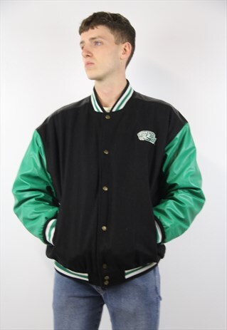 VINTAGE VARSITY BOMBER JACKET