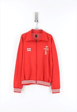Adidas England National Team Bobby Moore Zip Sweatshirt - L