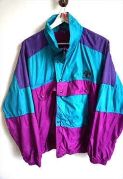 Vintage Windbreaker Jacket Sweatshirt Tracksuit Sport Top