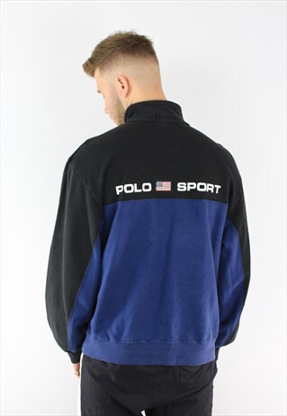 RALPH LAUREN POLO SPORT 1/4 ZIP SWEATSHIRT