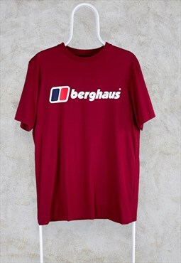 Red Berghaus T-Shirt Mens Medium