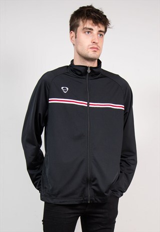 90'S RETRO NIKE BLACK TRACKSUIT TOP