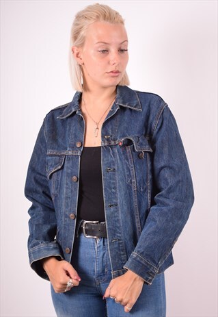 LEVI'S WOMENS VINTAGE DENIM JACKET MEDIUM BLUE 90S