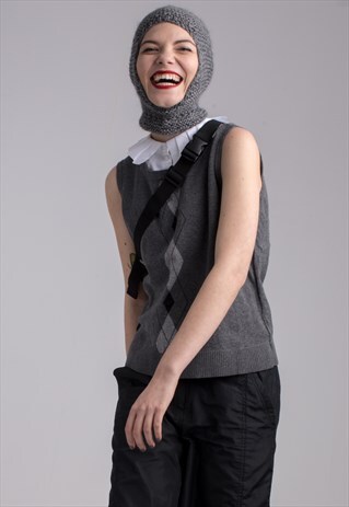 VINTAGE GREY GILET