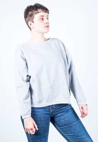 VINTAGE 1990S SWEATER IN GREY
