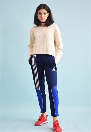 90'S RETRO ADIDAS SPORTS TRACKSUIT TROUSERS BOTTOMS