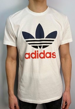 Vintage Adidas Originals T Shirt in white (L)